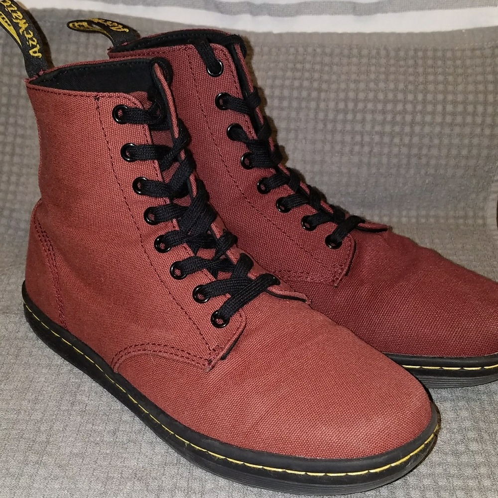 Dr Marten Alfie Boots (Maroon)